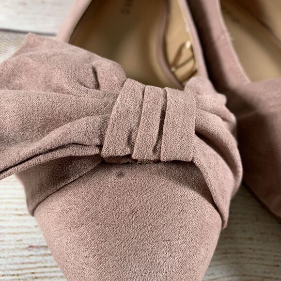 Torrid Womens Size 7.5WW Pointed Toe Bow Flats - Picture 2 of 10